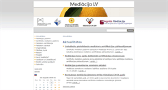 Desktop Screenshot of mediacija.lv